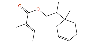 p-1-Menthen-9-yl (E)-2-methyl-2-butenoate